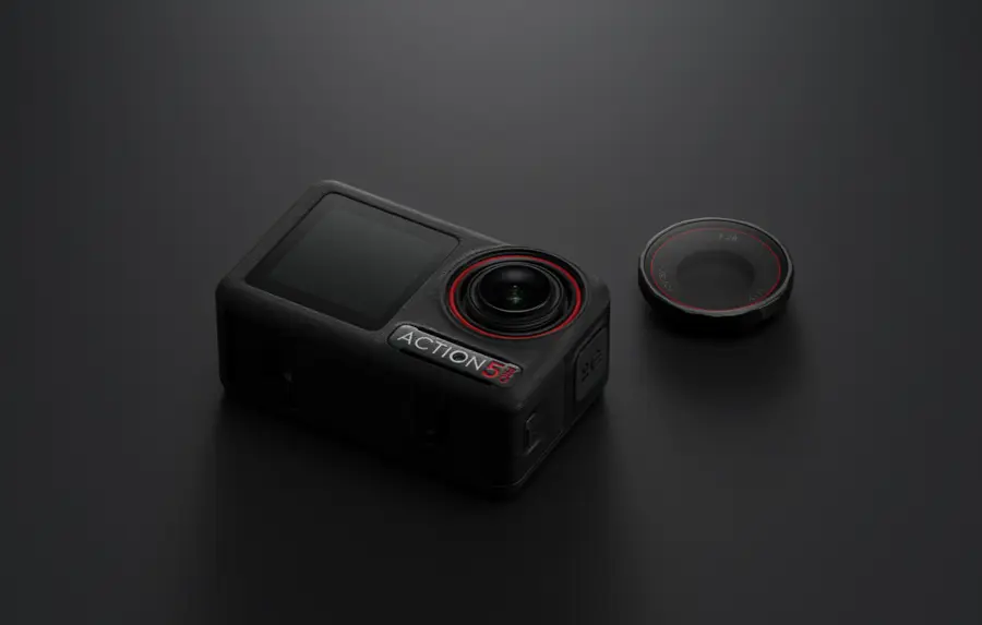 Szkło ochronne na obiektyw DJI Osmo Action 5 Pro